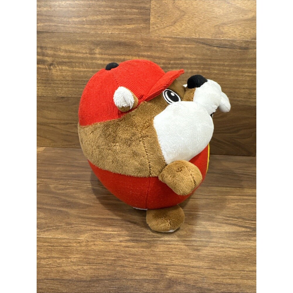 Buc-ee's 7" Buc-ee’s Beaver Character Ball- Round Plush Stuffed Animal
